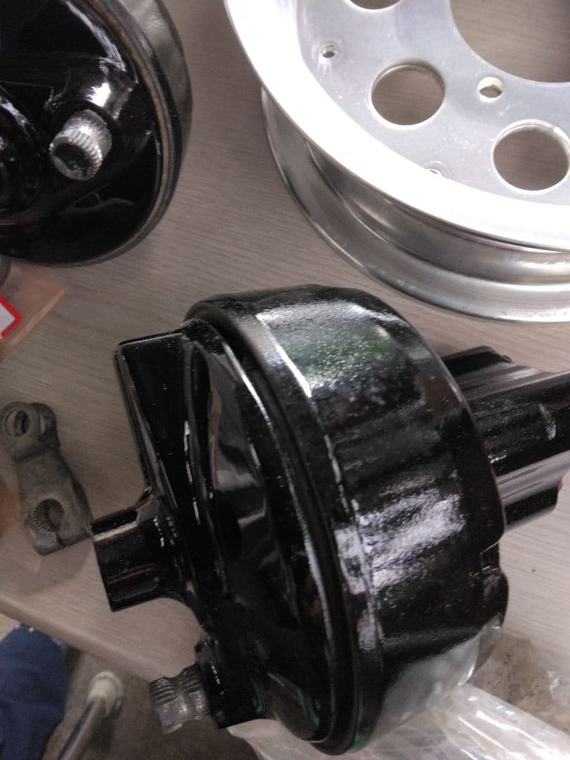 モンキー4l Z50z ？　アルミホイールと前後ハブ