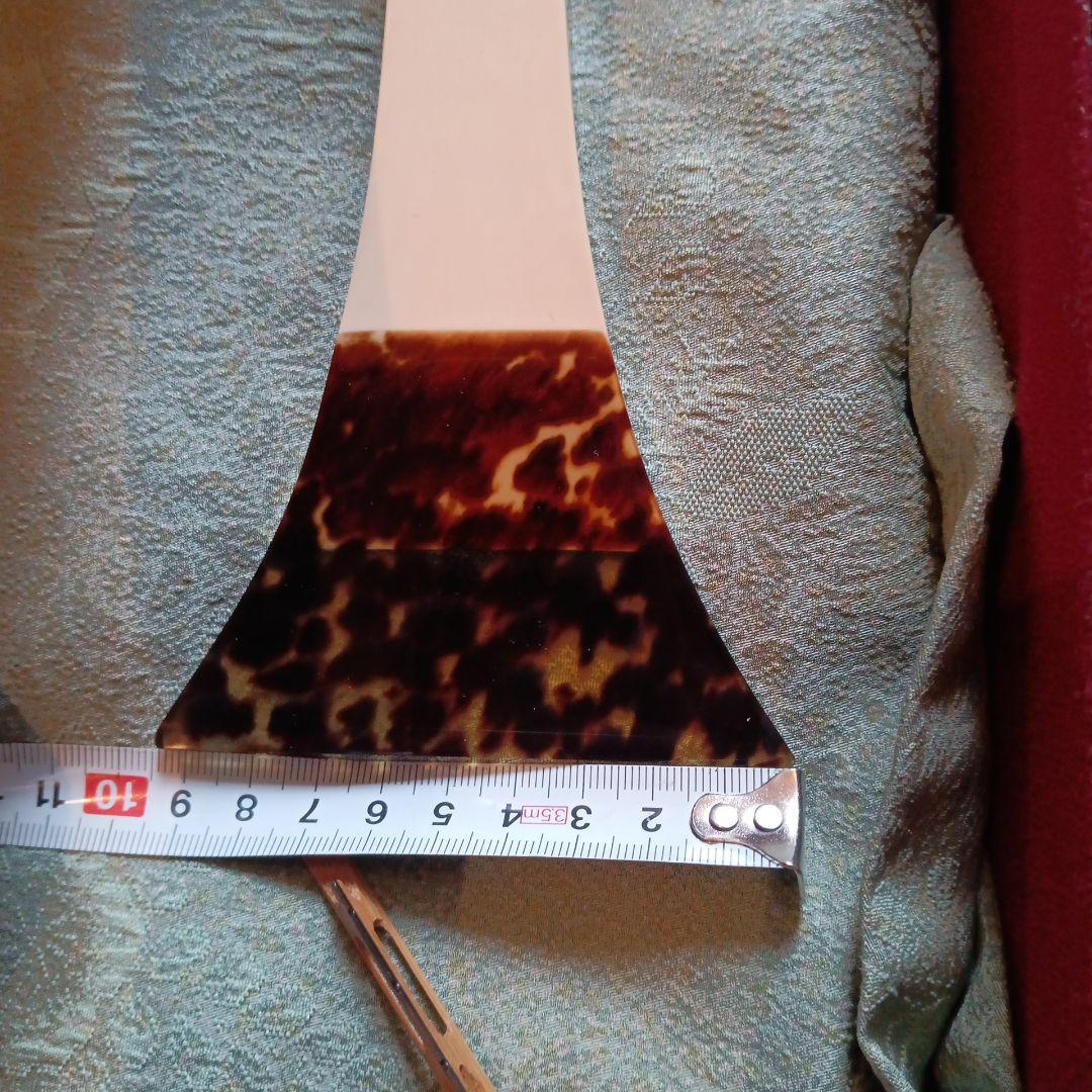 津軽三味線　バチ　ケース付