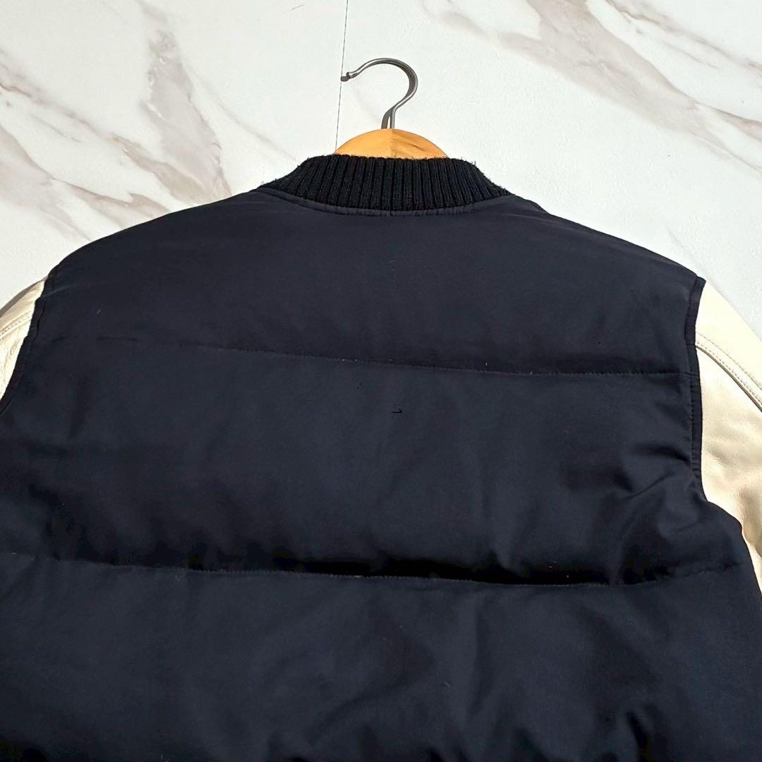 羊革/リアルフェザー/希少色 ダファーオブセントジョージ スタジャン ダウン