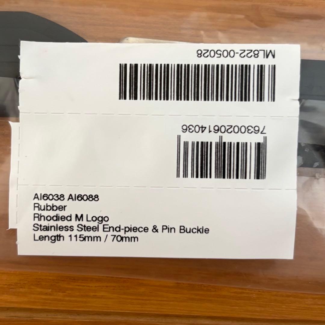 モーリスラクロア　ラバーストラップ　MAURICE LACROIX