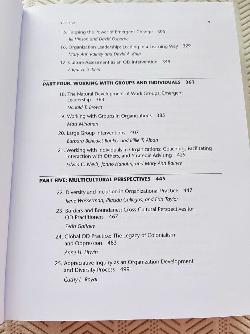 【ほぼ未使用・美品】NTL組織開発と変革ハンドブック英語版 専門書Wiley出版