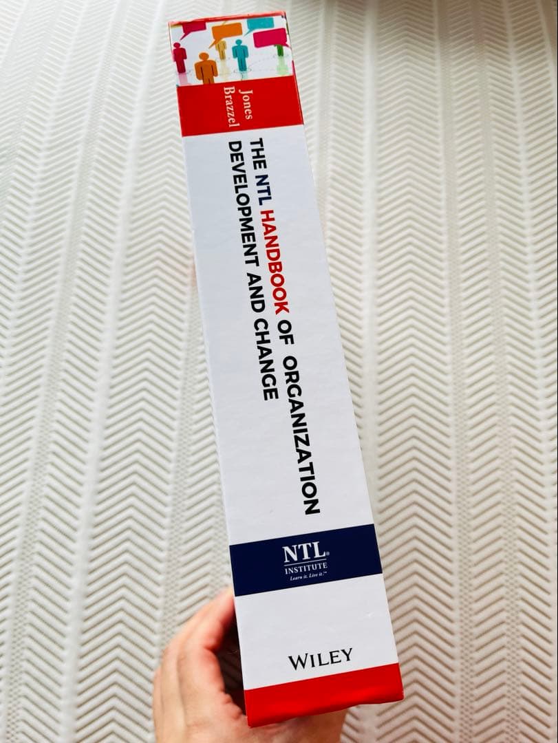 【ほぼ未使用・美品】NTL組織開発と変革ハンドブック英語版 専門書Wiley出版
