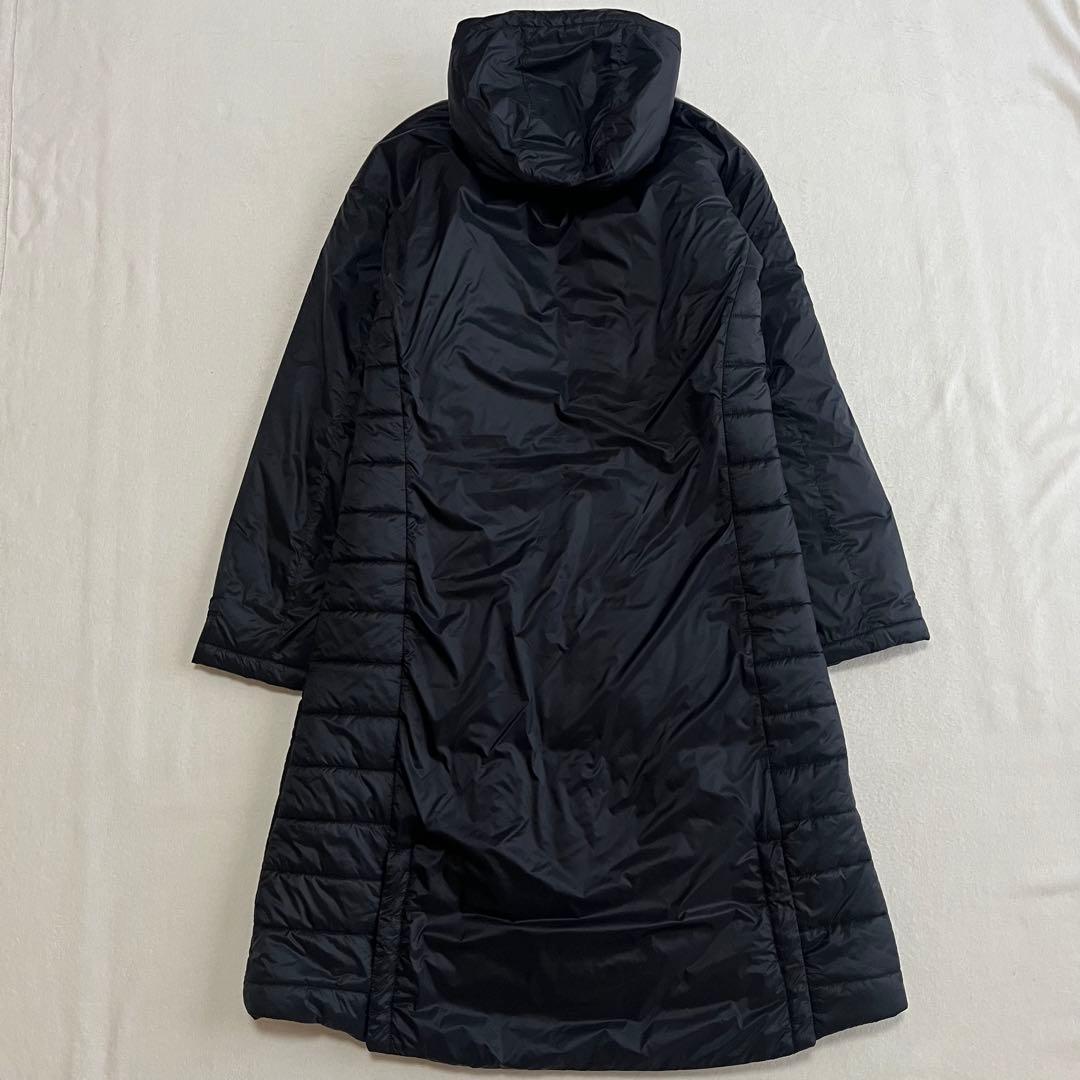 『極美品』ミズノ 吸湿発熱 ブレスサーモ Aライン　中綿ロングコート　L