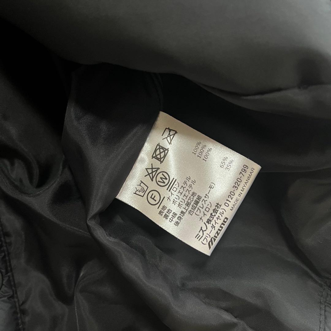 『極美品』ミズノ 吸湿発熱 ブレスサーモ Aライン　中綿ロングコート　L