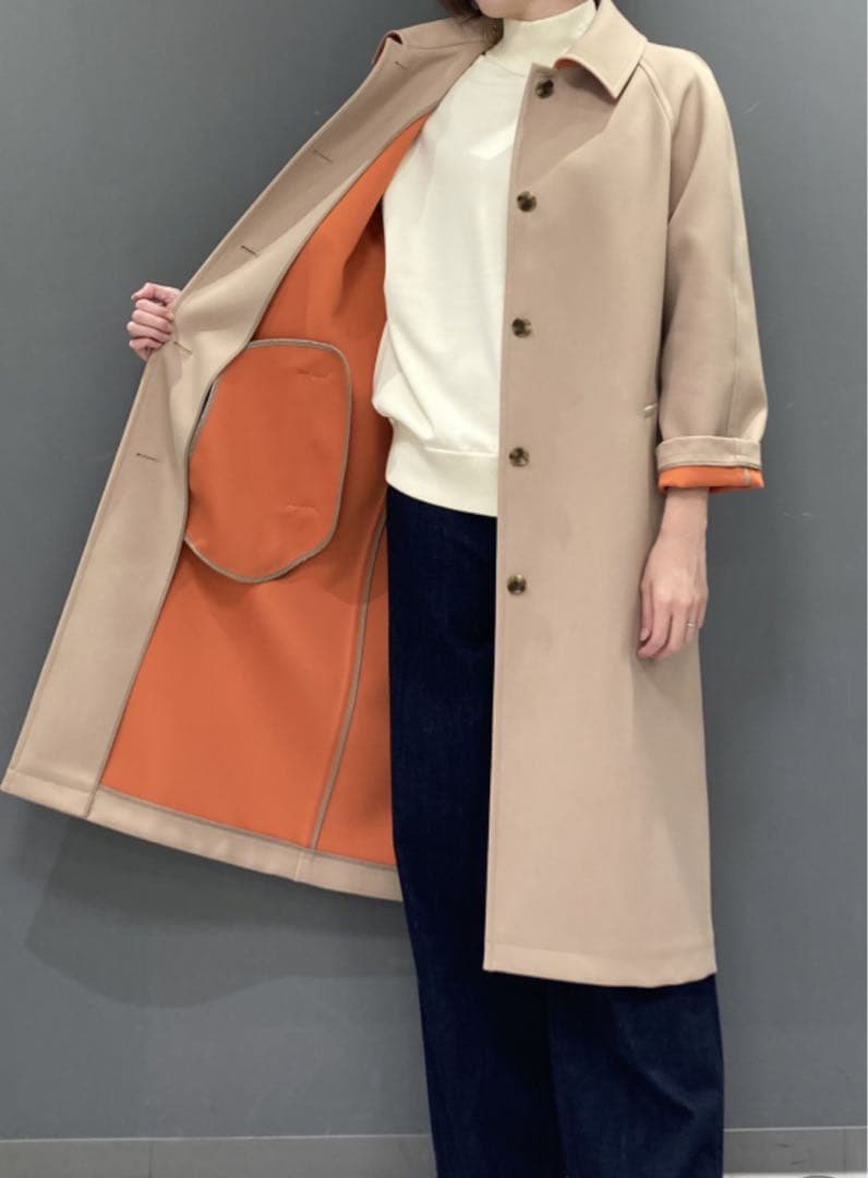 セオリーリュクス⭐︎バイカラートレンチコート