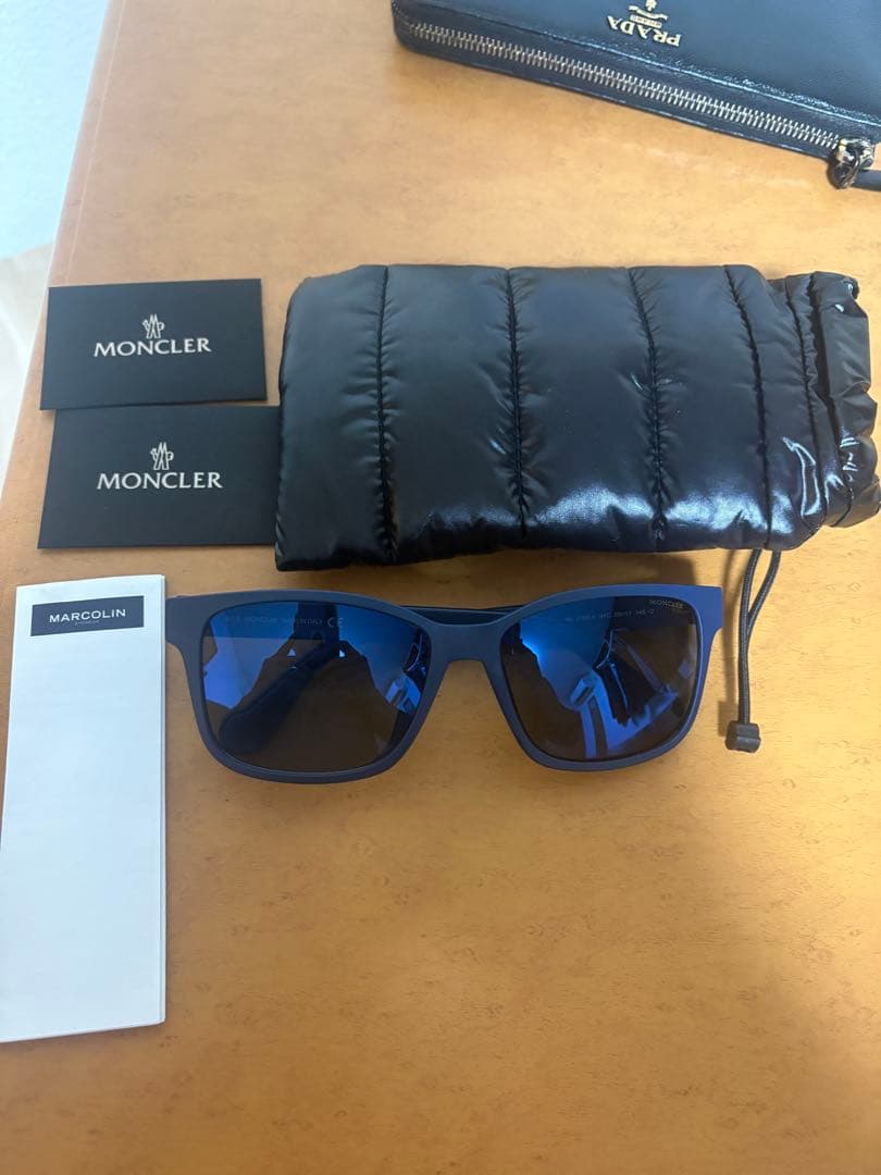 MONCLER ML マットネイビー サングラス