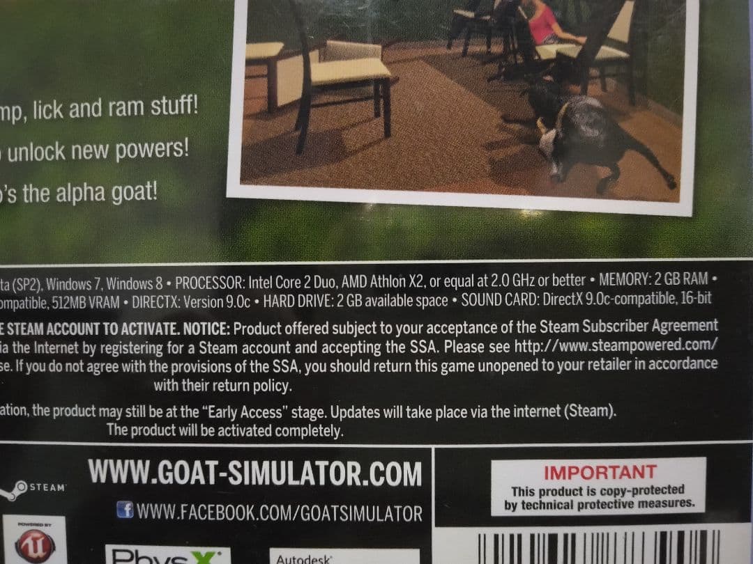 Goat Simulator (PC DVD) (輸入版)