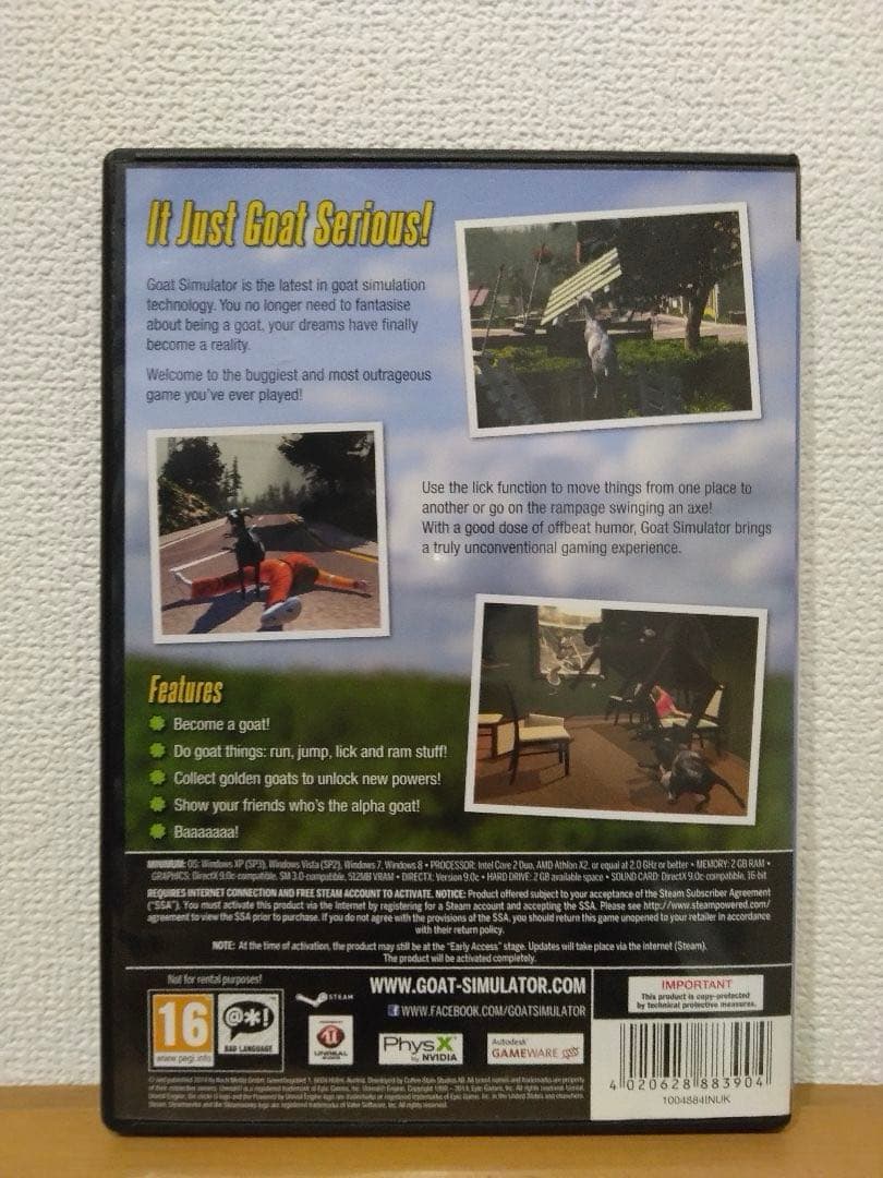 Goat Simulator (PC DVD) (輸入版)