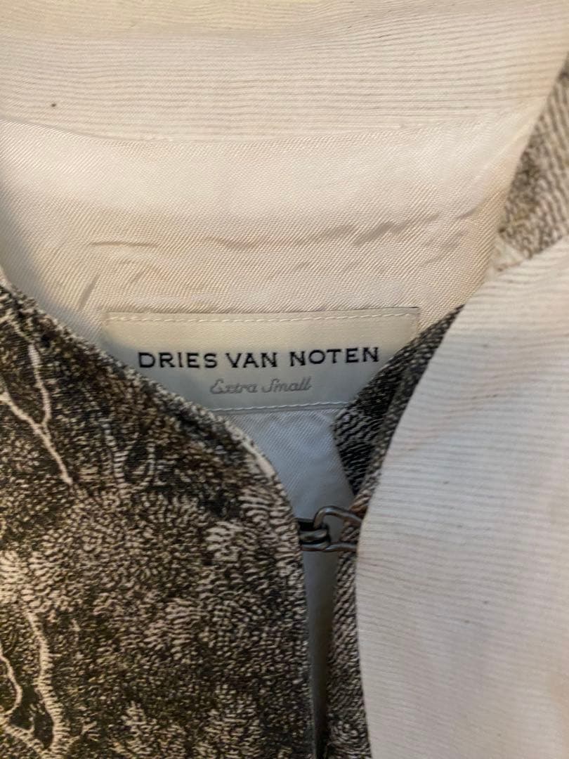 2/8までお値下げDries Van Noten 12SS プリントコートXS