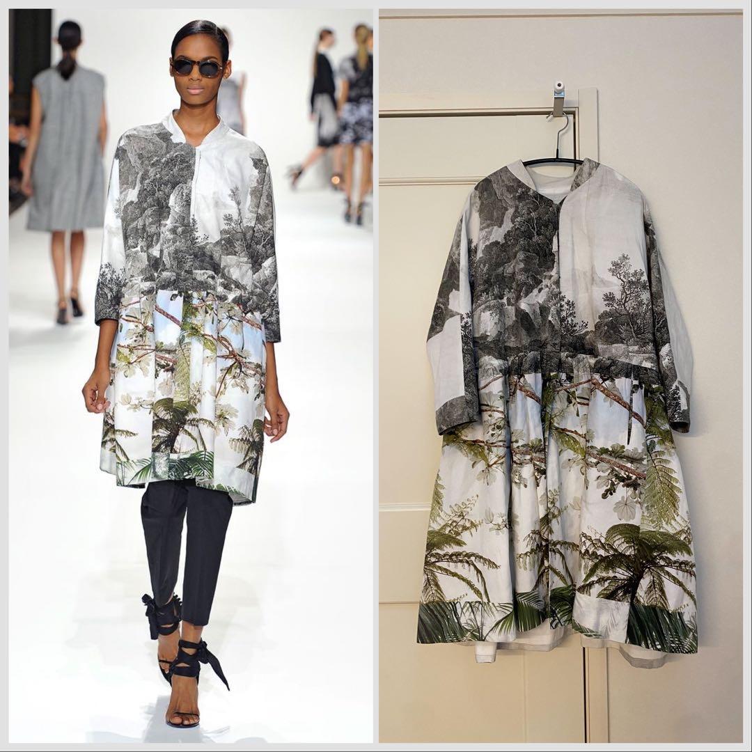 2/8までお値下げDries Van Noten 12SS プリントコートXS