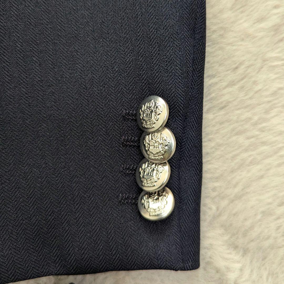 美品 ワンダーファクトリー スーツ 160 スリーピース 6点セット ネイビー