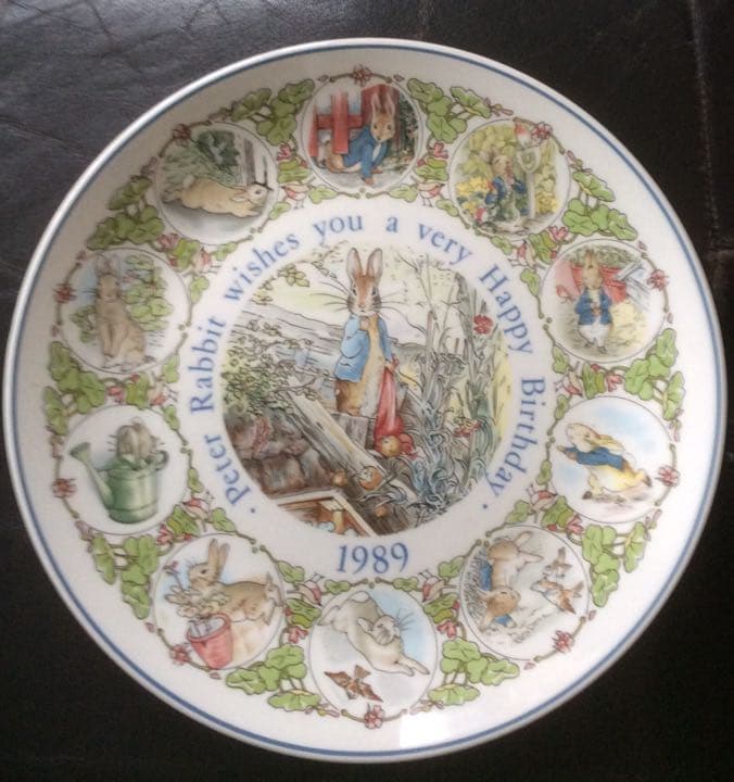ウェッジウッド ピーターラビットバースデープレート6枚セット