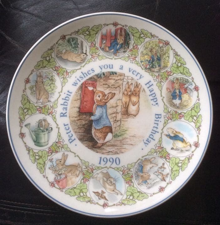 ウェッジウッド ピーターラビットバースデープレート6枚セット