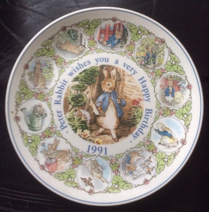 ウェッジウッド ピーターラビットバースデープレート6枚セット