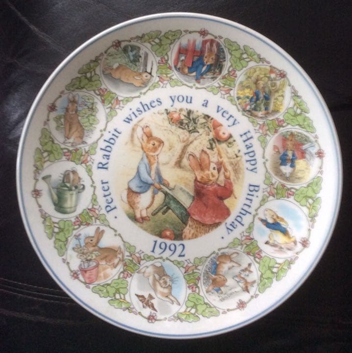 ウェッジウッド ピーターラビットバースデープレート6枚セット