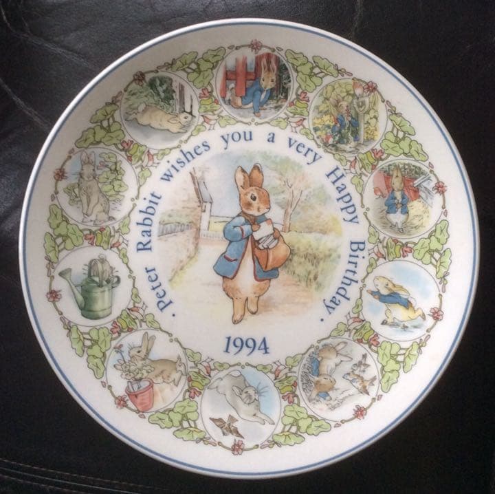 ウェッジウッド ピーターラビットバースデープレート6枚セット