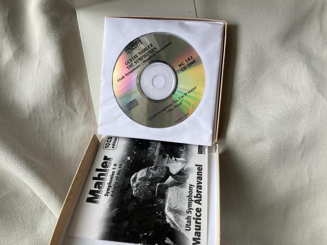 アブラヴァネル マーラー交響曲全集10CD ユタ交響楽団