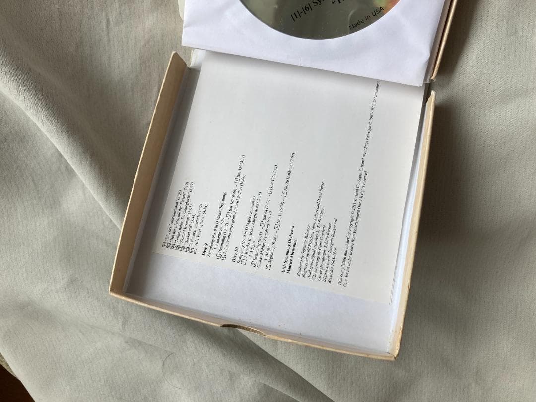 アブラヴァネル マーラー交響曲全集10CD ユタ交響楽団