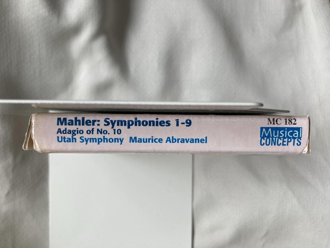 アブラヴァネル マーラー交響曲全集10CD ユタ交響楽団