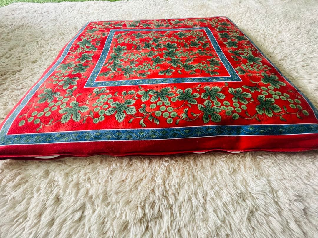 【西川カバー×中材付き】座布団12枚セット銘仙判55×59 和柄 日本製 来客用