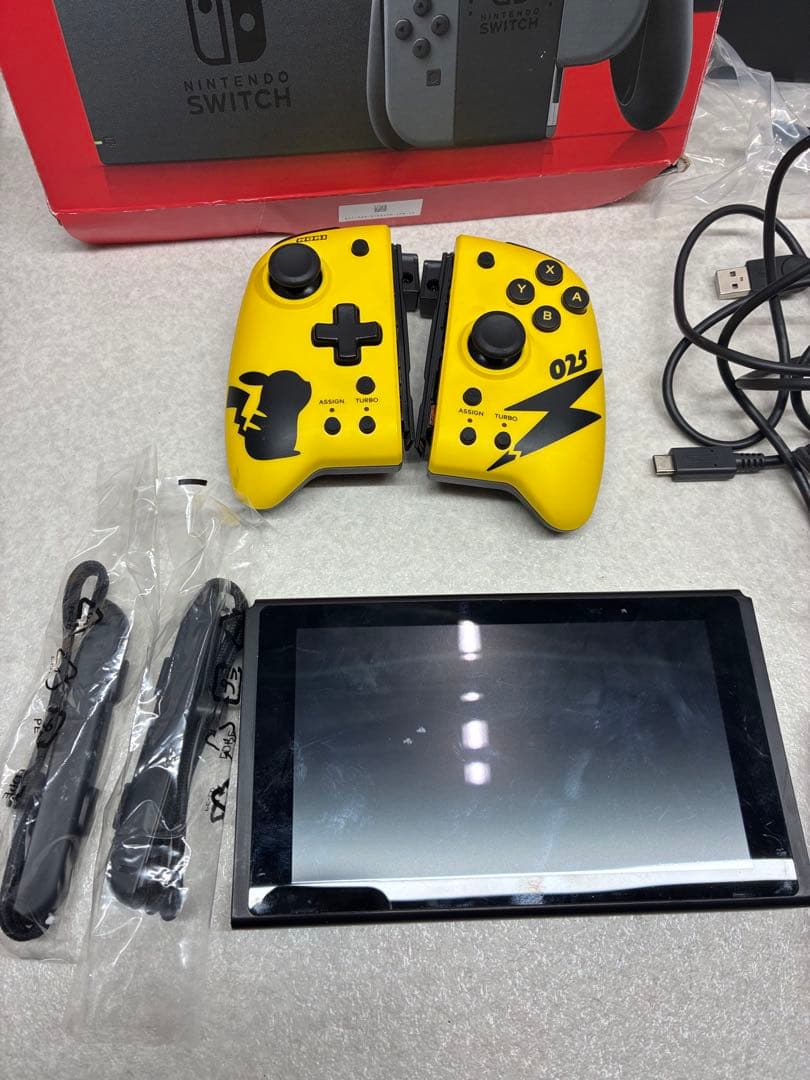 D0102）Nintendo Switch 本体と付属品セット ジャンク