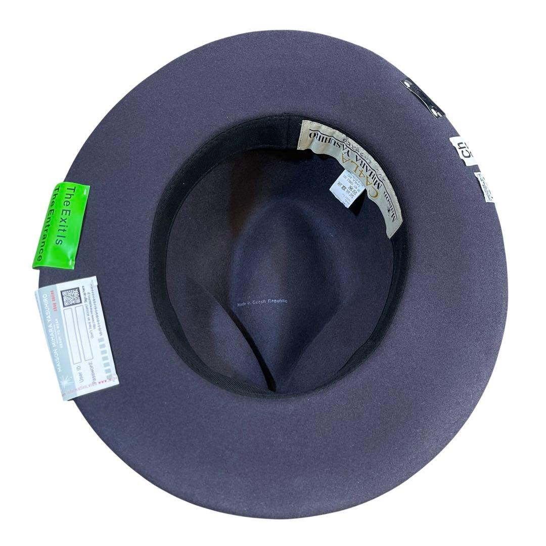 メゾンミハラヤスヒロ カシラ ラビットファー ハット CA4LA ミハラヤスヒロ