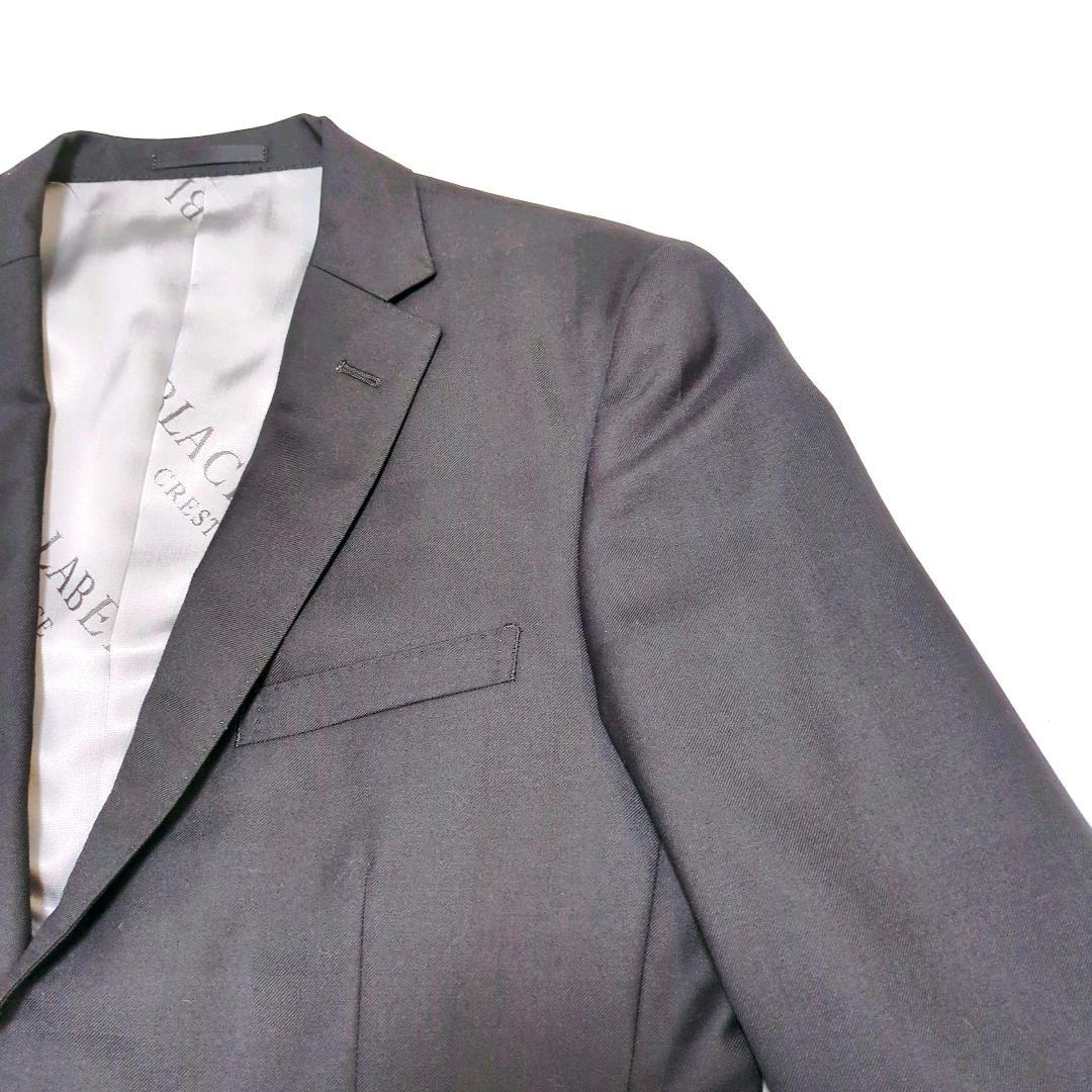 バーバリーブラックレーベル黒 セットアップ シャドーチェックL