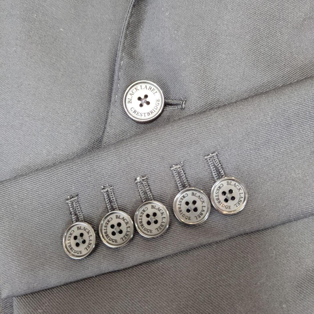 バーバリーブラックレーベル黒 セットアップ シャドーチェックL