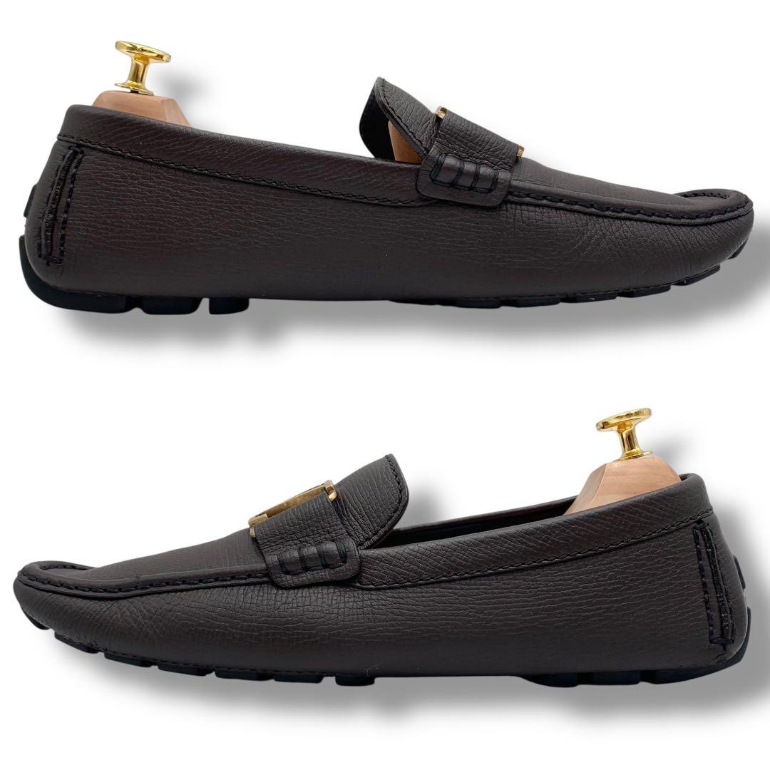 美品✨ルイヴィトン モンテカルロ ドライビングシューズ LV 26cm 保存箱付