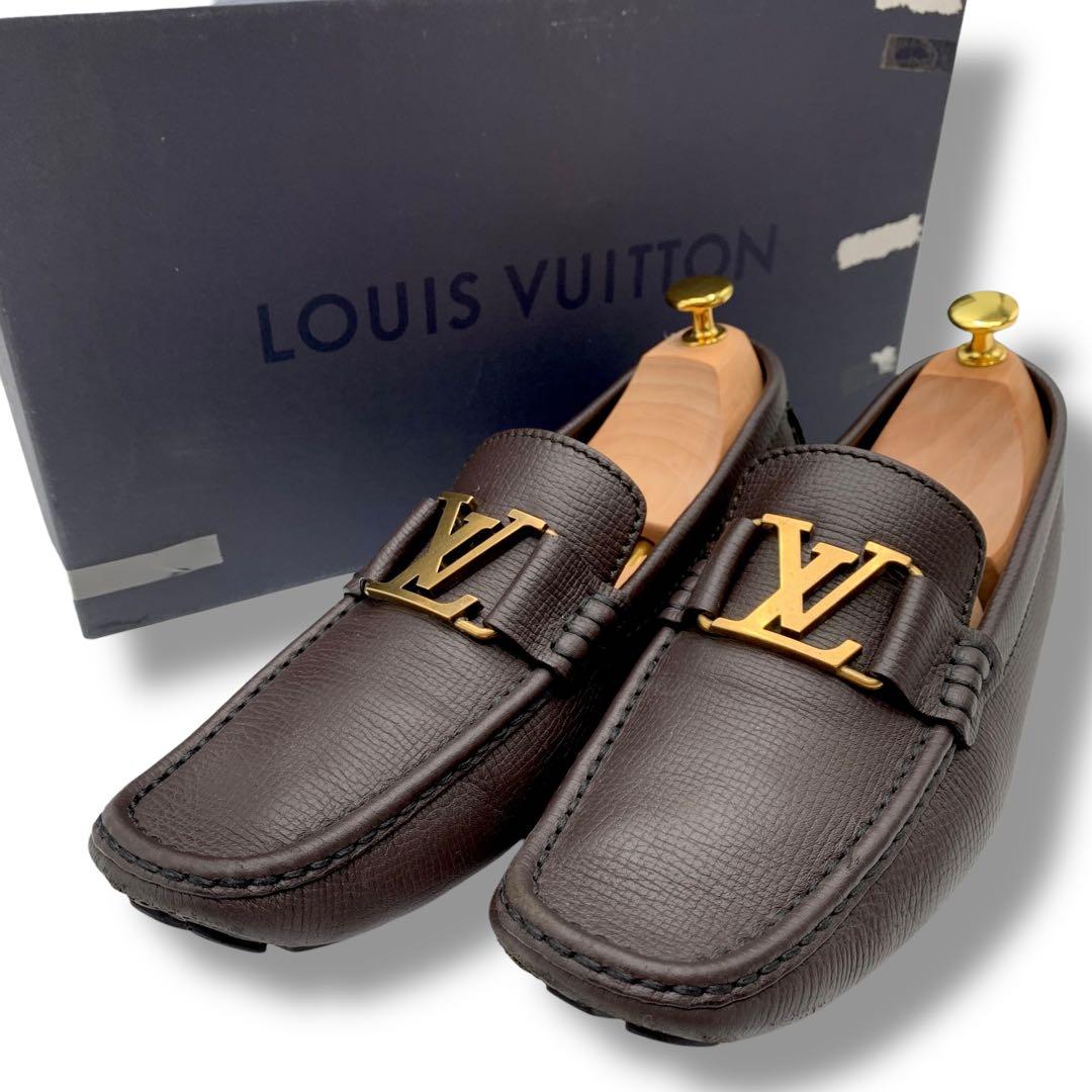 美品✨ルイヴィトン モンテカルロ ドライビングシューズ LV 26cm 保存箱付