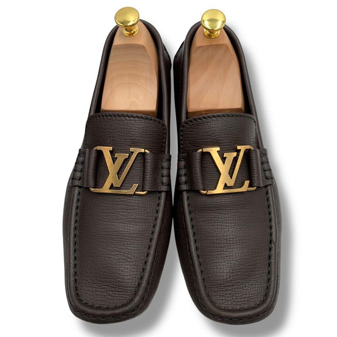 美品✨ルイヴィトン モンテカルロ ドライビングシューズ LV 26cm 保存箱付