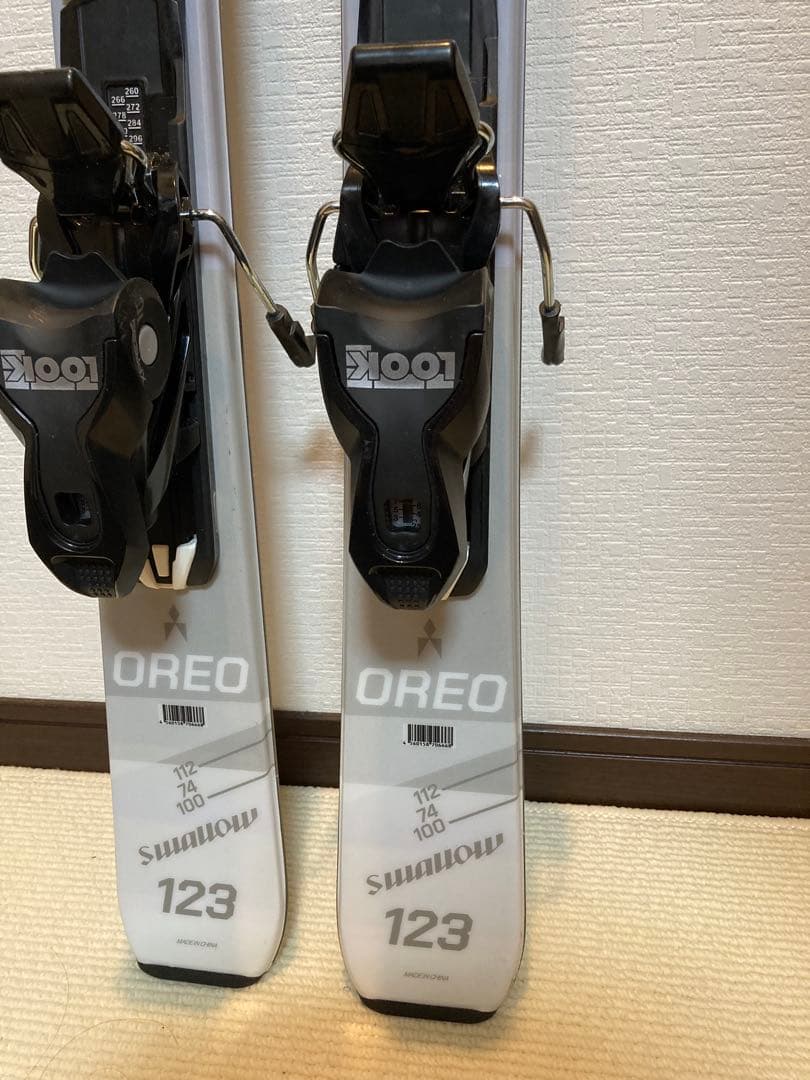 【HOTWAX・チューンナップ済み】SWALLOW ミッドスキー　123㎝