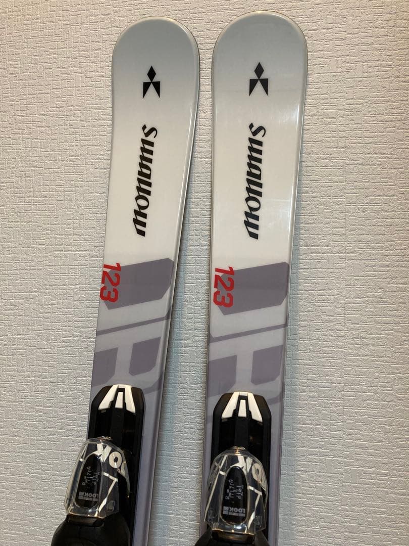 【HOTWAX・チューンナップ済み】SWALLOW ミッドスキー　123㎝