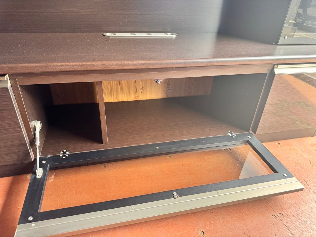 壁面テレビボードテレビ台収納　大型テレビボード