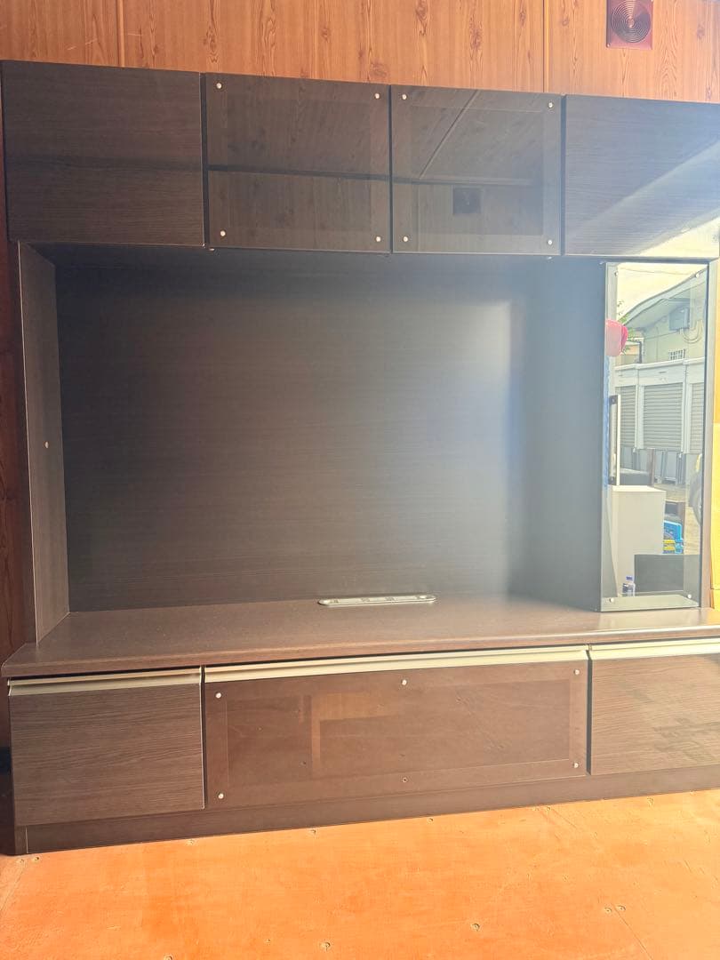 壁面テレビボードテレビ台収納　大型テレビボード