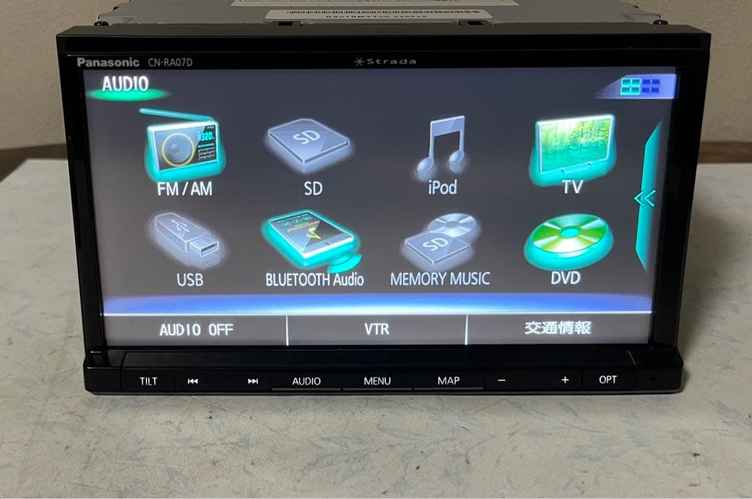 Panasonic パナソニック Strada CN-RA07D-U-