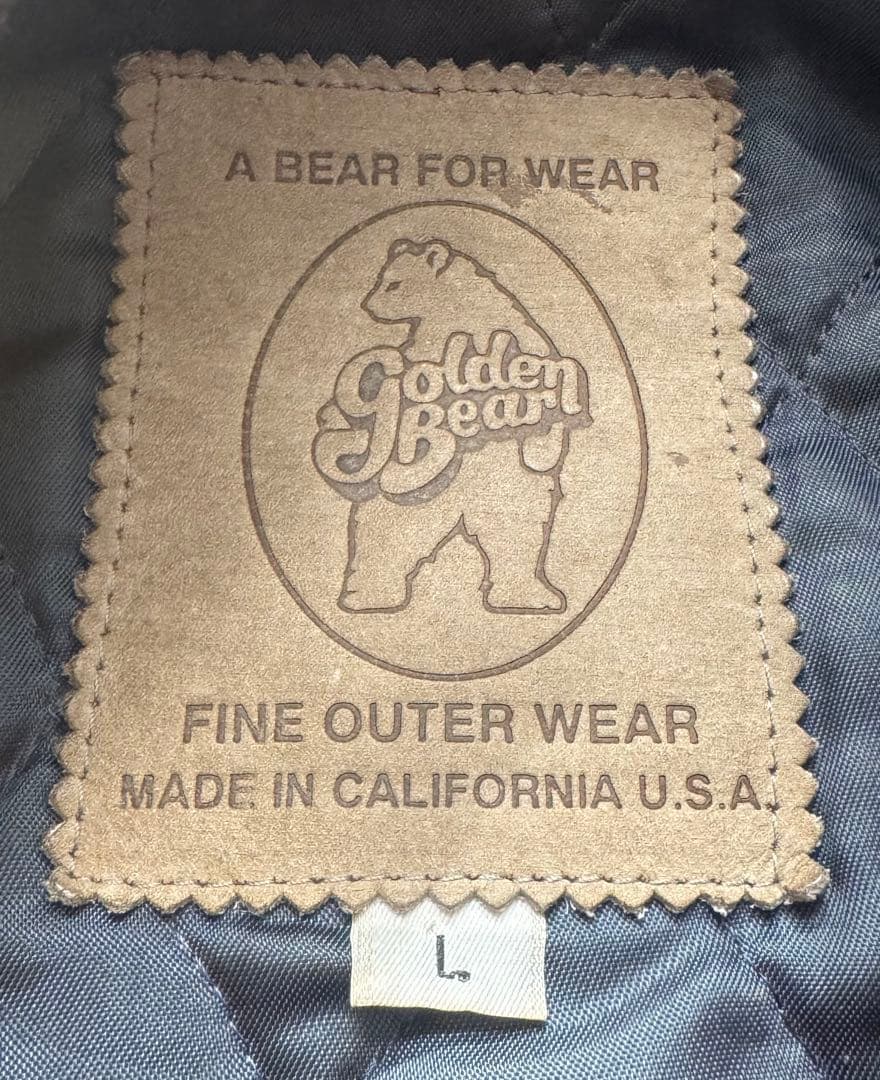 k*o様 80s GOLDEN BEAR ゴールデンベア スタジャン USA製