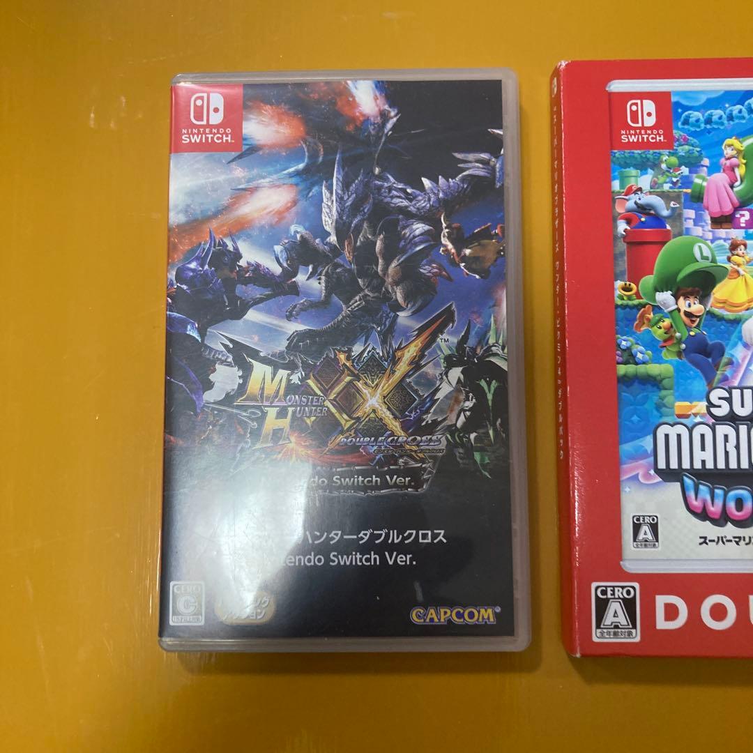 スーパーマリオブラザーズ ワンダー & ピクミン4 ダブルパック　モンハン