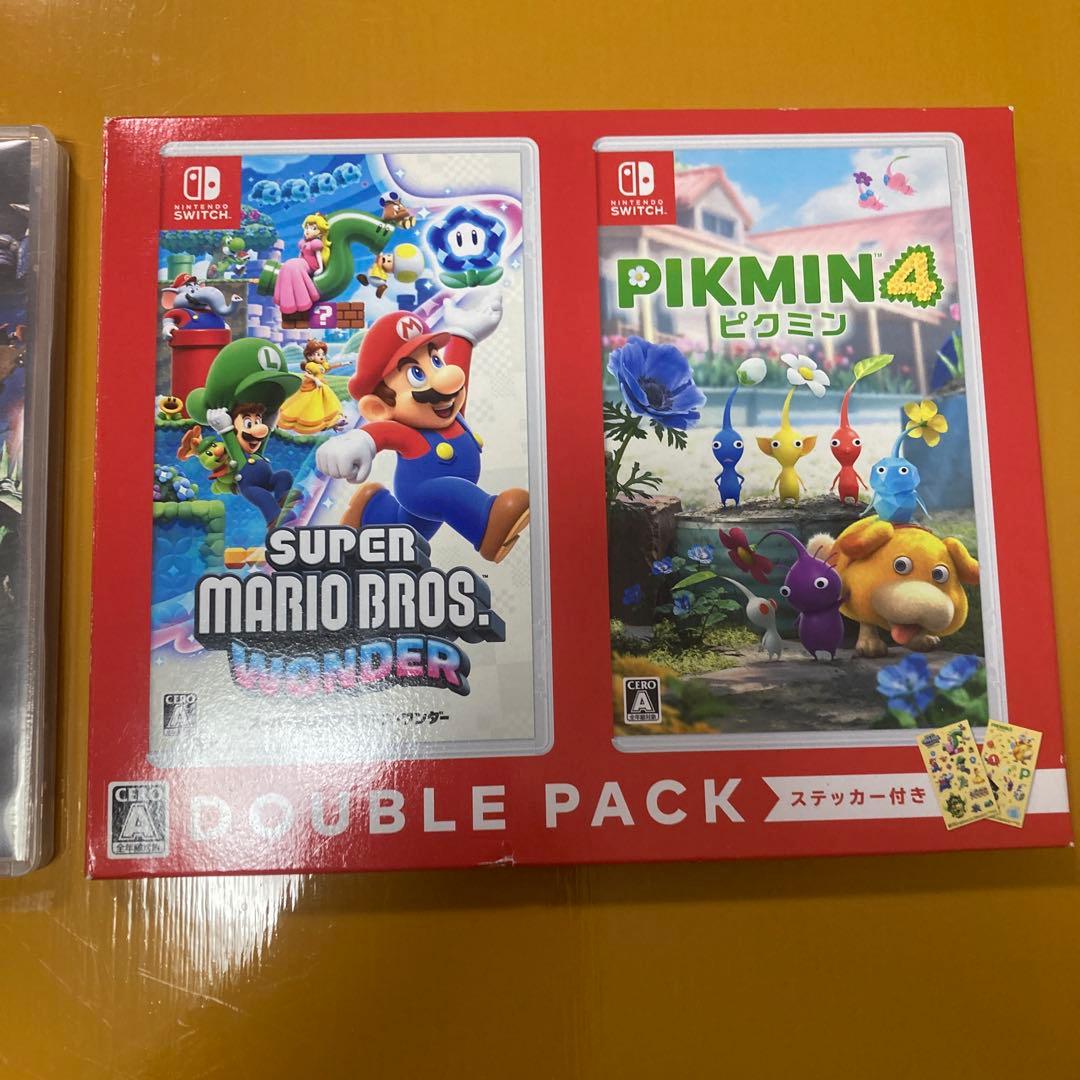スーパーマリオブラザーズ ワンダー & ピクミン4 ダブルパック　モンハン