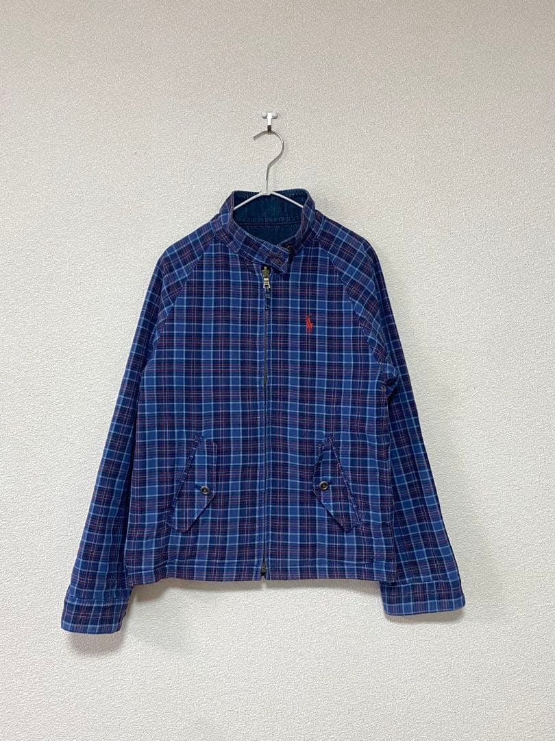 ラルフローレン デニムジャケット リバーシブル レディースS〜M キッズXL相当