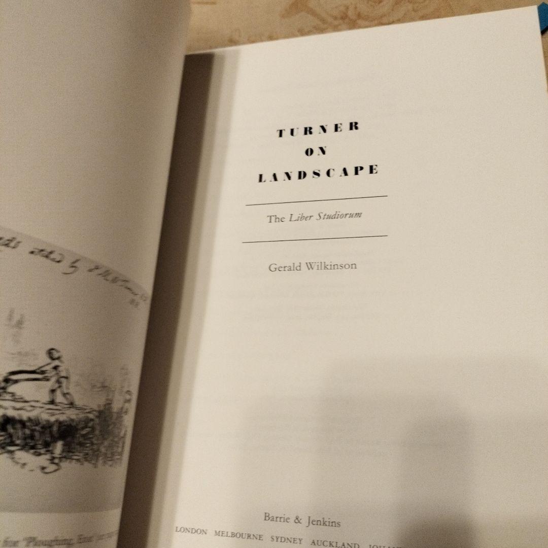 アート・デザイン・音楽 TURNER ON LANDSCAPE