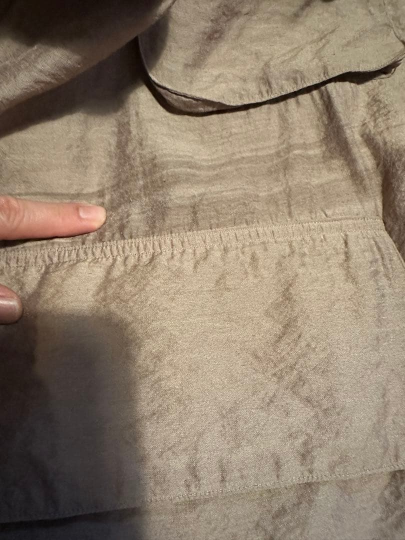 blurhms Beacon Jacket レーヨン ミリタリージャケット訳あり