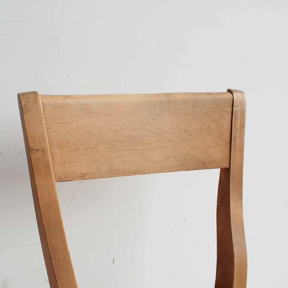 イクスス/ikususu アルダー無垢材 ダイニングチェア B ZR24261