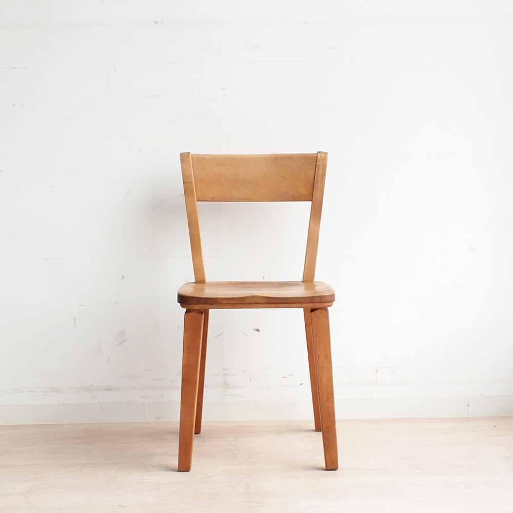 イクスス/ikususu アルダー無垢材 ダイニングチェア B ZR24261