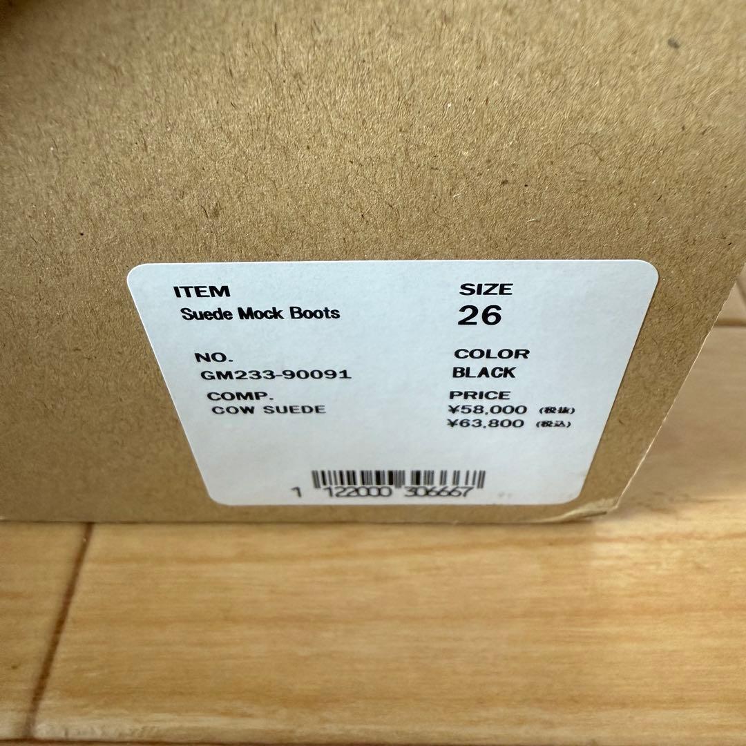 Graphpaper Suede Mock Boots ブーツ