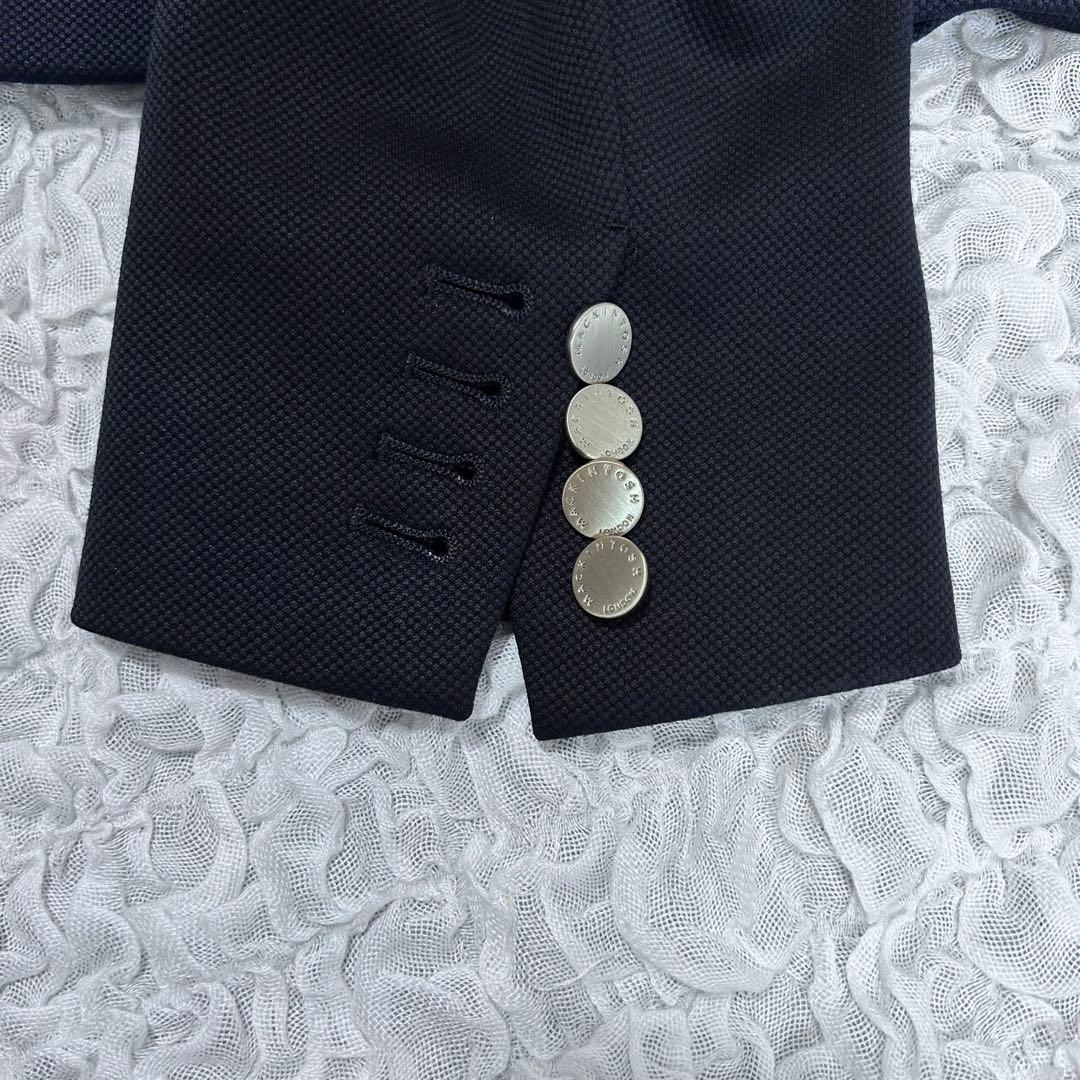 マッキントッシュロンドン　ロゴ銀ボタン　ダブルブレスト テーラードジャケット44