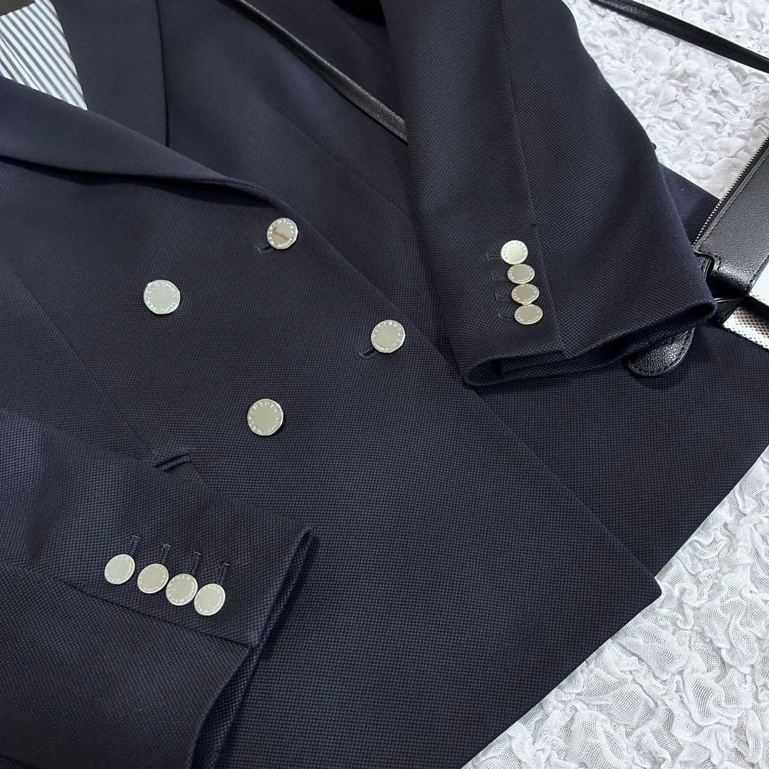 マッキントッシュロンドン　ロゴ銀ボタン　ダブルブレスト テーラードジャケット44