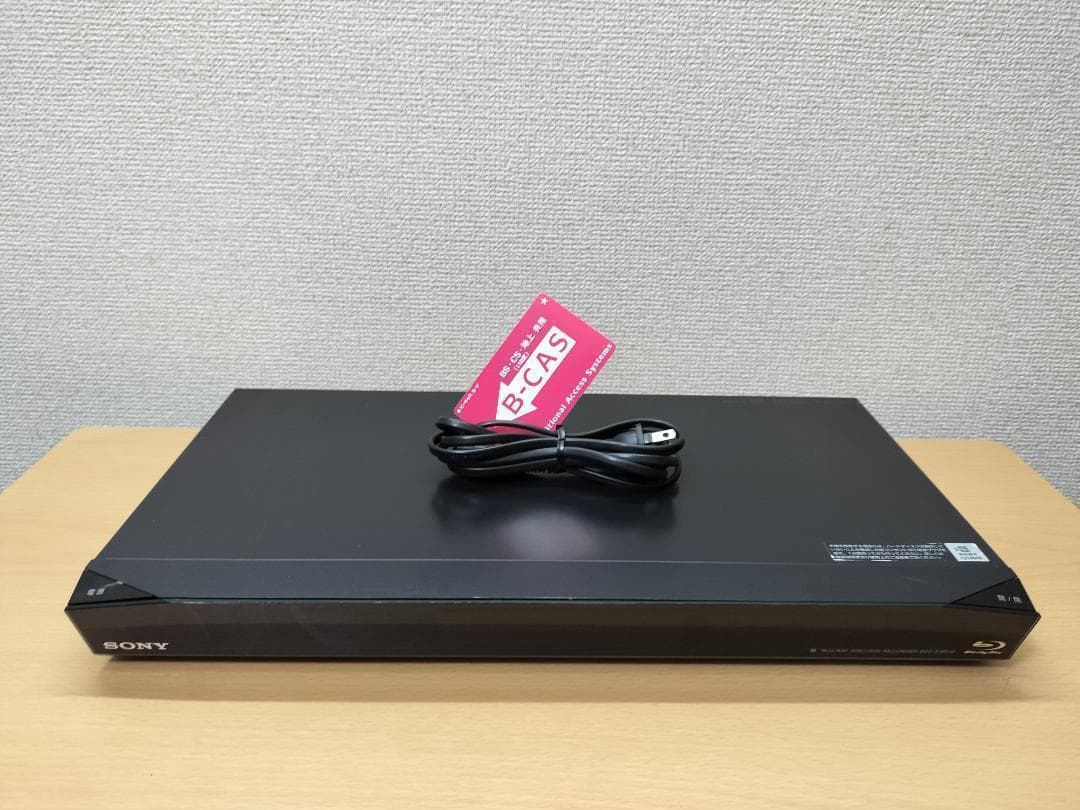 ソニー ブルーレイレコーダー 「BDZ-EW510」 動作品①