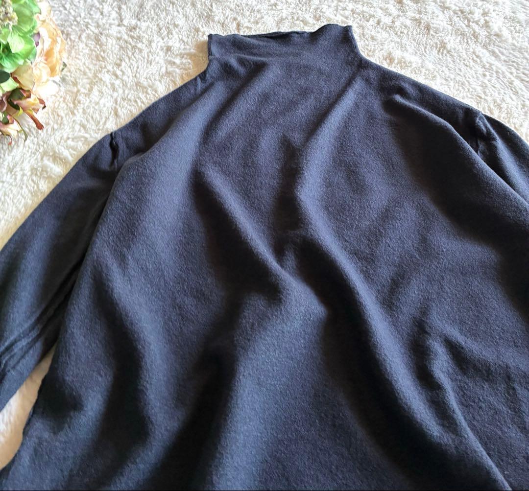 イタリア製TRANSIT PAR-SUCH上質 ウールニットハイネック美品春向け