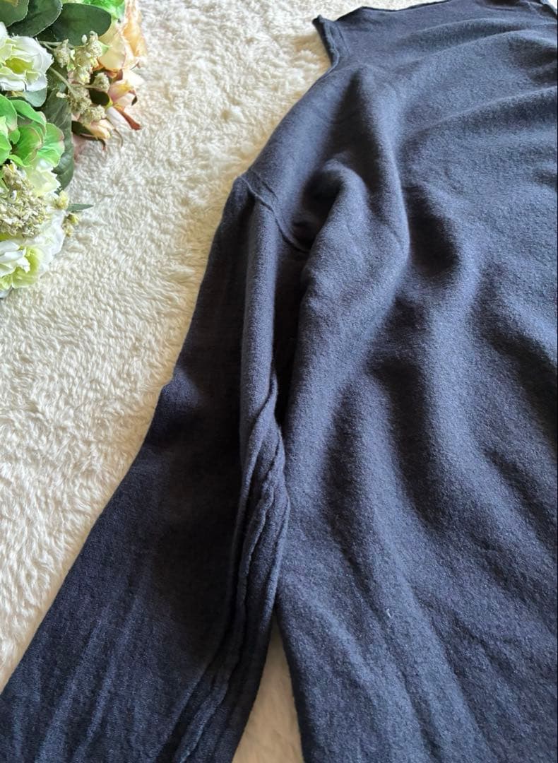 イタリア製TRANSIT PAR-SUCH上質 ウールニットハイネック美品春向け